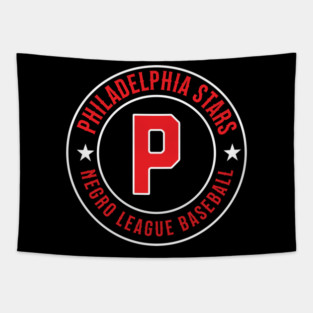The Philadelphia Stars - Negro Leagues Baseball - Tribute Red Tapestry