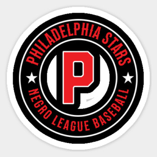 The Philadelphia Stars - Negro Leagues Baseball - Tribute Red Magnet