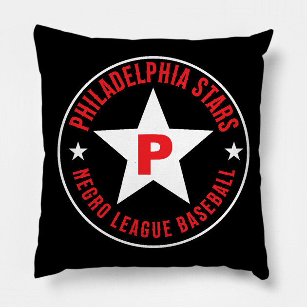 The Philadelphia Stars - Negro Leagues Baseball - Tribute Star Pillow by UrbanLifeApparel