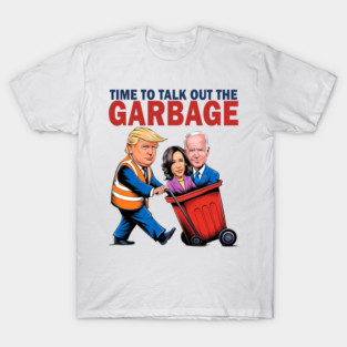 Funny Trump Garbage Voter Kamala, President 47 Winner Kamala Election, Garbage Truck Trash 2024 T-Shirt