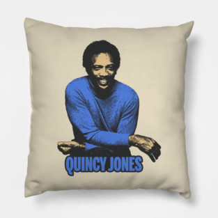 Quincy Jones Young Pillow