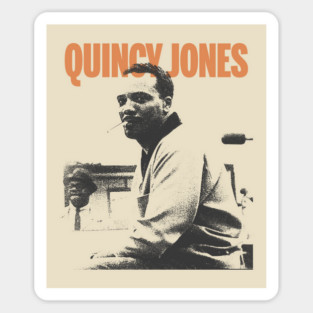 Quincy Jones Vintage Sticker