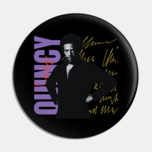 Quincy jones Pin