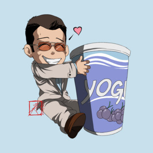 Michael and his Yogurt T-Shirt