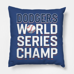 Dodgers-World-Series Pillow