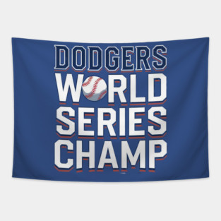 Dodgers-World-Series Tapestry
