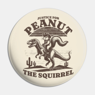 Peanut - The Squirrel Pin