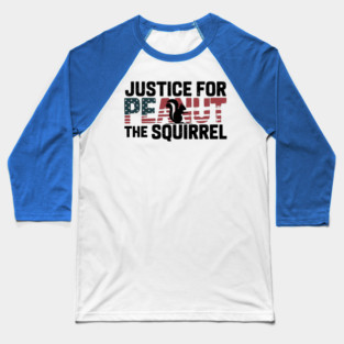 Peanut-The-Squirrel Baseball T-Shirt