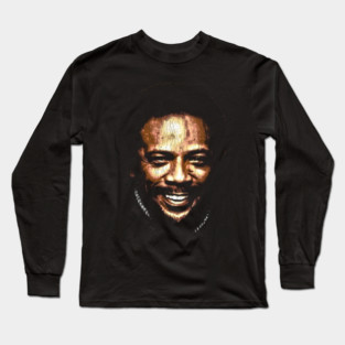 Quincy Jones / Retro Vintage Fan Long Sleeve T-Shirt