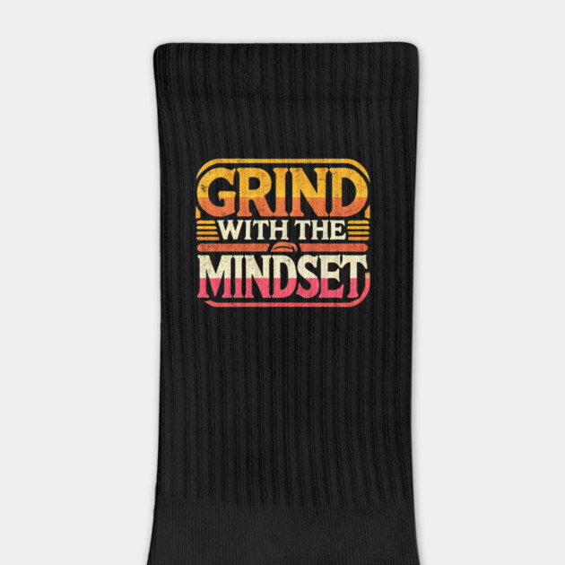 Motivational Quote, Grind with the Mindset, Success by logiamerch
