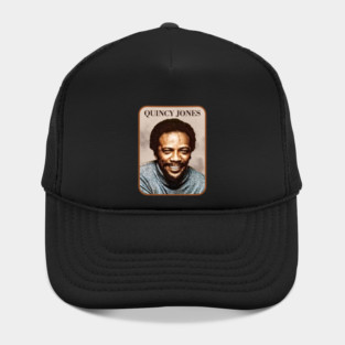 Quincy Jones / Retro Vintage Fan Design Hat