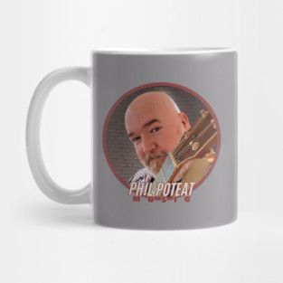 Phil Poteat Music Red Border Mug