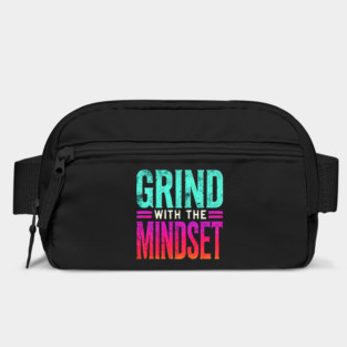 Motivational Quote, Grind with the Mindset, Success Bag