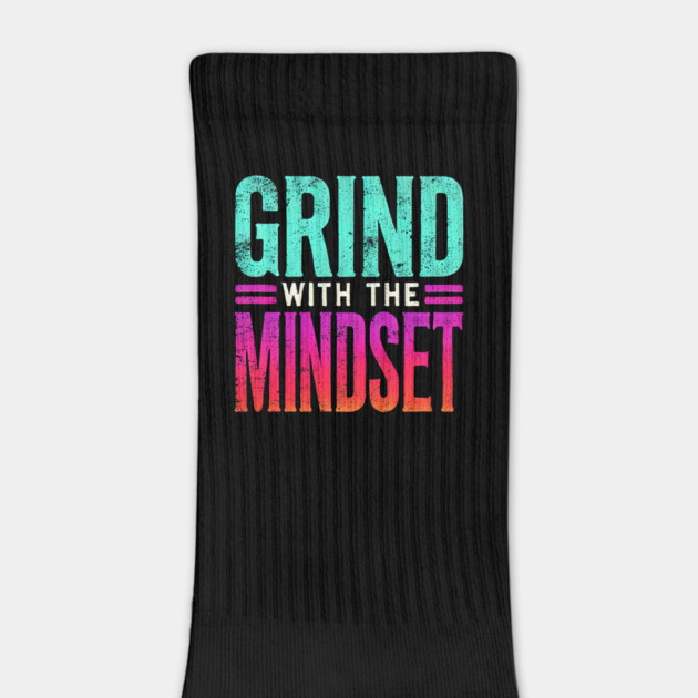 Motivational Quote, Grind with the Mindset, Success by logiamerch