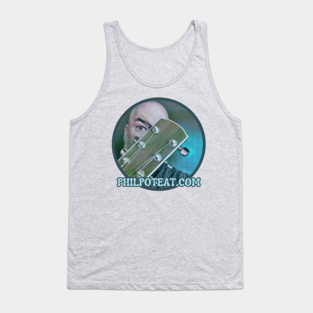 Phil Poteat Music Retro Logo Tank Top by PhilPoteat