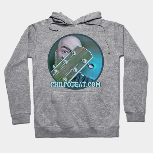 Phil Poteat Music Retro Logo Hoodie by PhilPoteat
