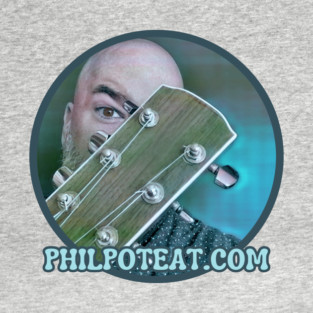 Phil Poteat Music Retro Logo T-Shirt