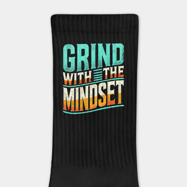 Motivational Quote, Grind with the Mindset, Success by logiamerch