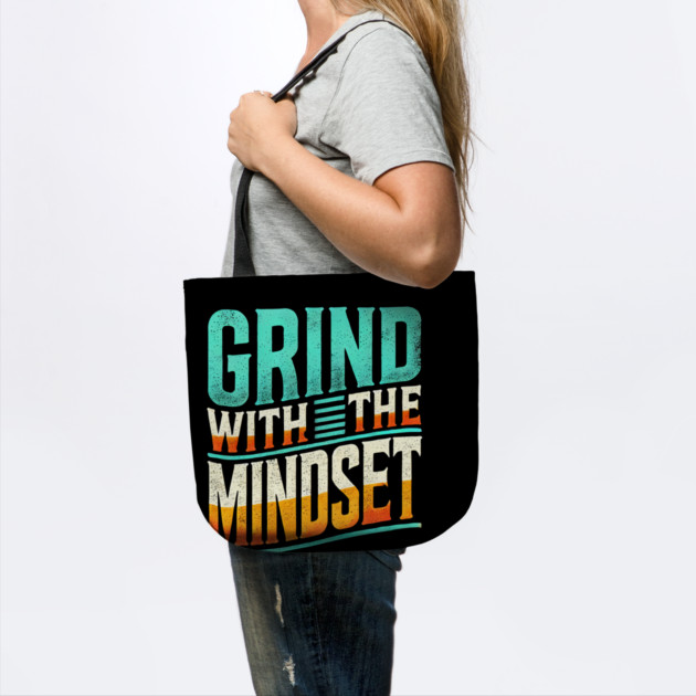 Motivational Quote, Grind with the Mindset, Success by logiamerch