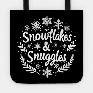 Snowflakes and Snuggles Tote