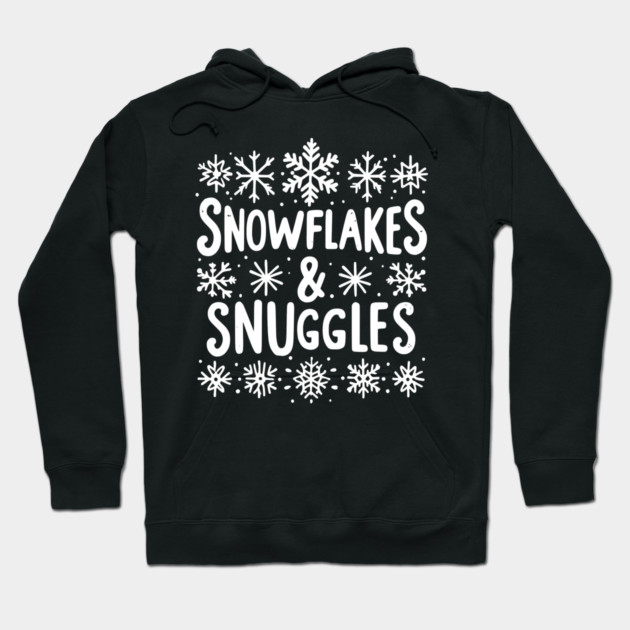 Snowflakes and Snuggles Hoodie by Frank Ring