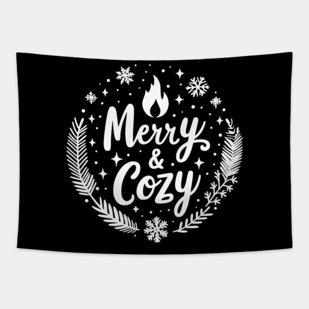 Merry and Cozy Tapestry by Frank Ring
