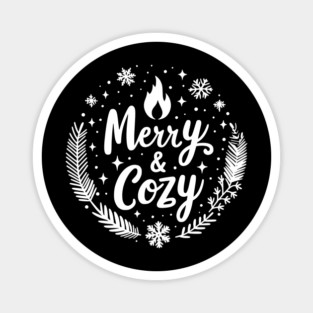 Merry and Cozy Magnet