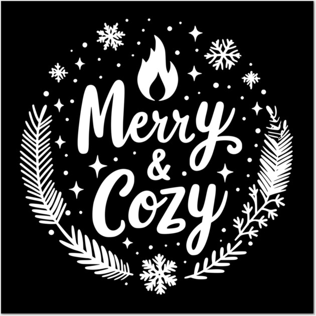 Merry and Cozy Wall Art by Frank Ring