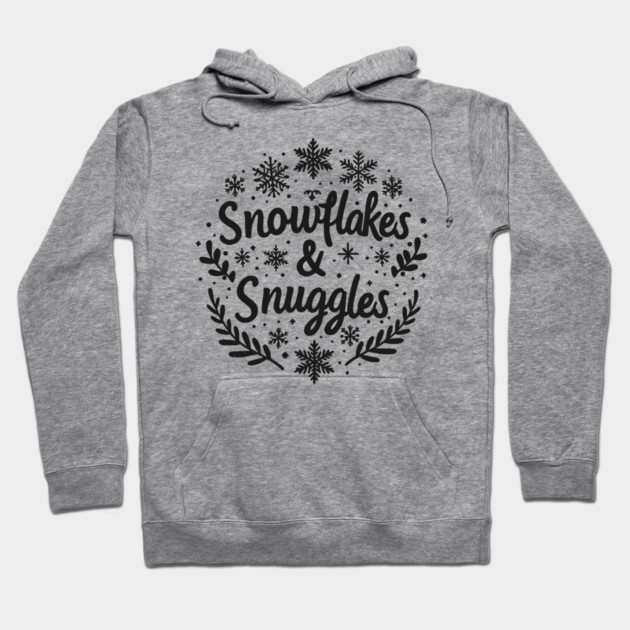 Snowflakes and Snuggles Hoodie by Frank Ring