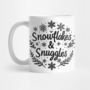 Snowflakes and Snuggles Mug