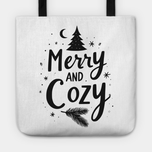 Merry and Cozy Tote by Frank Ring