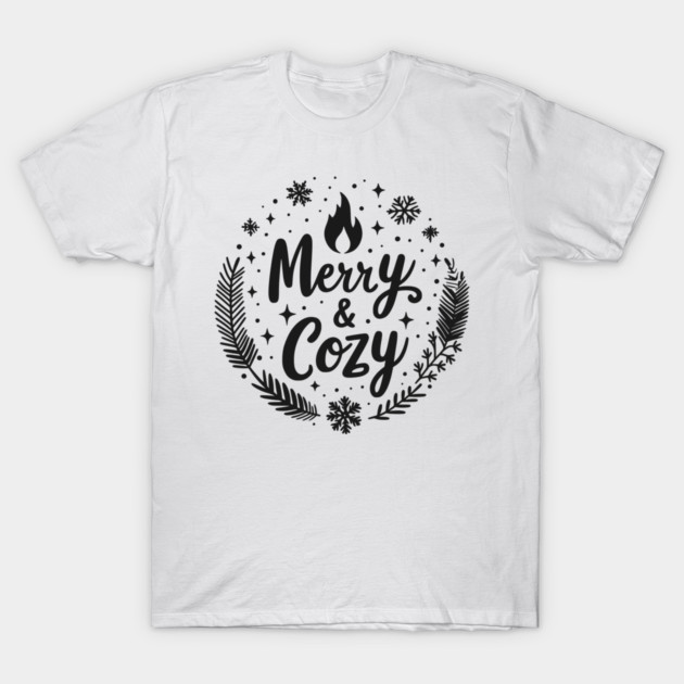 Merry and Cozy T-Shirt by Frank Ring