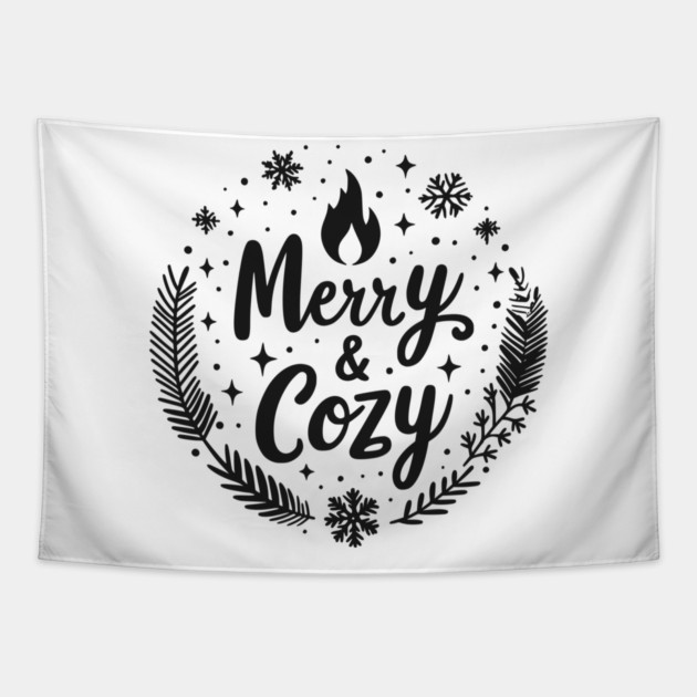 Merry and Cozy Tapestry by Frank Ring