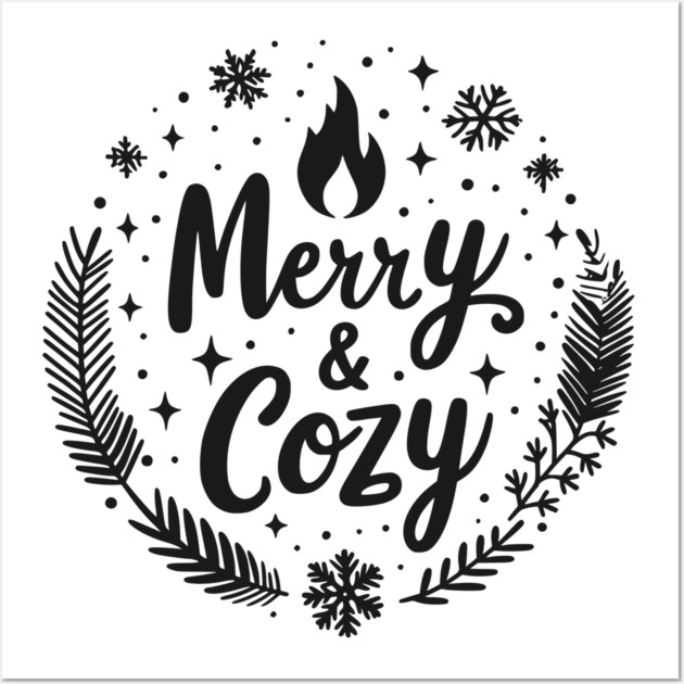 Merry and Cozy Wall Art by Frank Ring