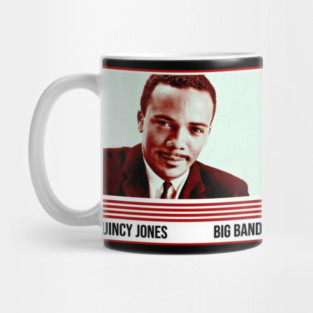 Quincy Jones - Halftone style 70s fan Mug