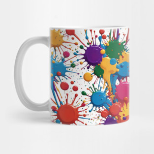 Wild Paint Splash Mug