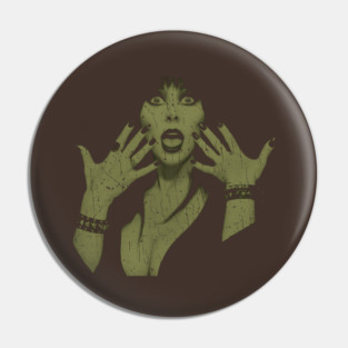 Elvira Mistress Of The Dark - Vintage Pin