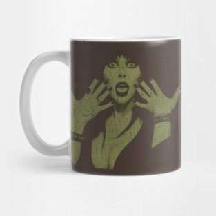 Elvira Mistress Of The Dark - Vintage Mug