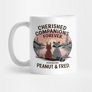 Justice For Peanut The Squirrel Justice for Fred the Raccoon Mug
