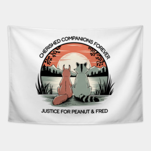 Justice For Peanut Tapestry