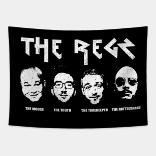 The Regz Headz - Updated Nicknames Tapestry