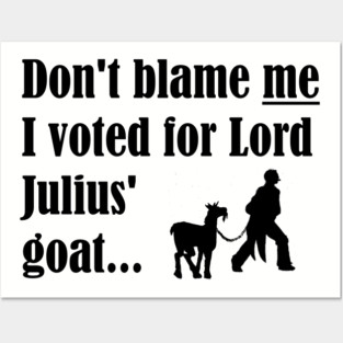 Lord Julius' Goat Posters and Art