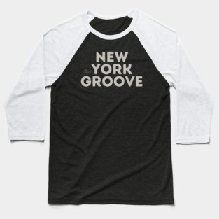 New York Groove Baseball T-Shirt
