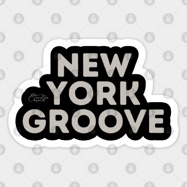 New York Groove Sticker by Timeless Chaos