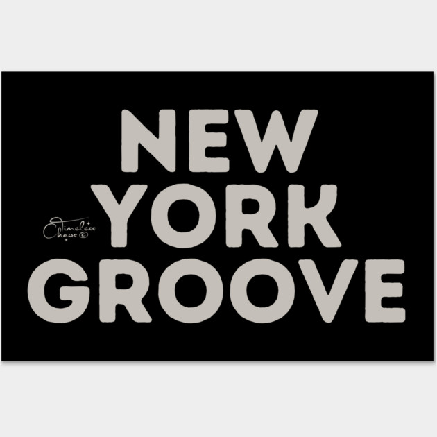 New York Groove Wall Art by Timeless Chaos