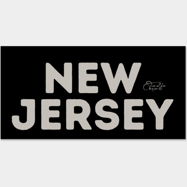 New Jersey Wall Art by Timeless Chaos