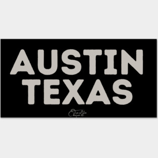Austin Texas Posters and Art