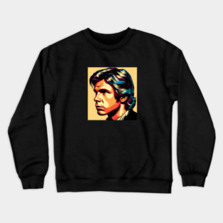 Han Solo Portrait artwork Crewneck Sweatshirt