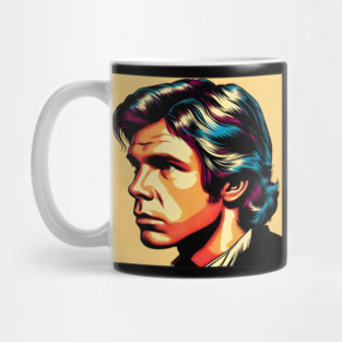 Han Solo Portrait artwork Mug