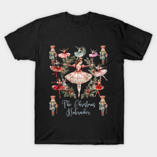 Vintage Retro the Christmas Nutcracker Ballet T-Shirt